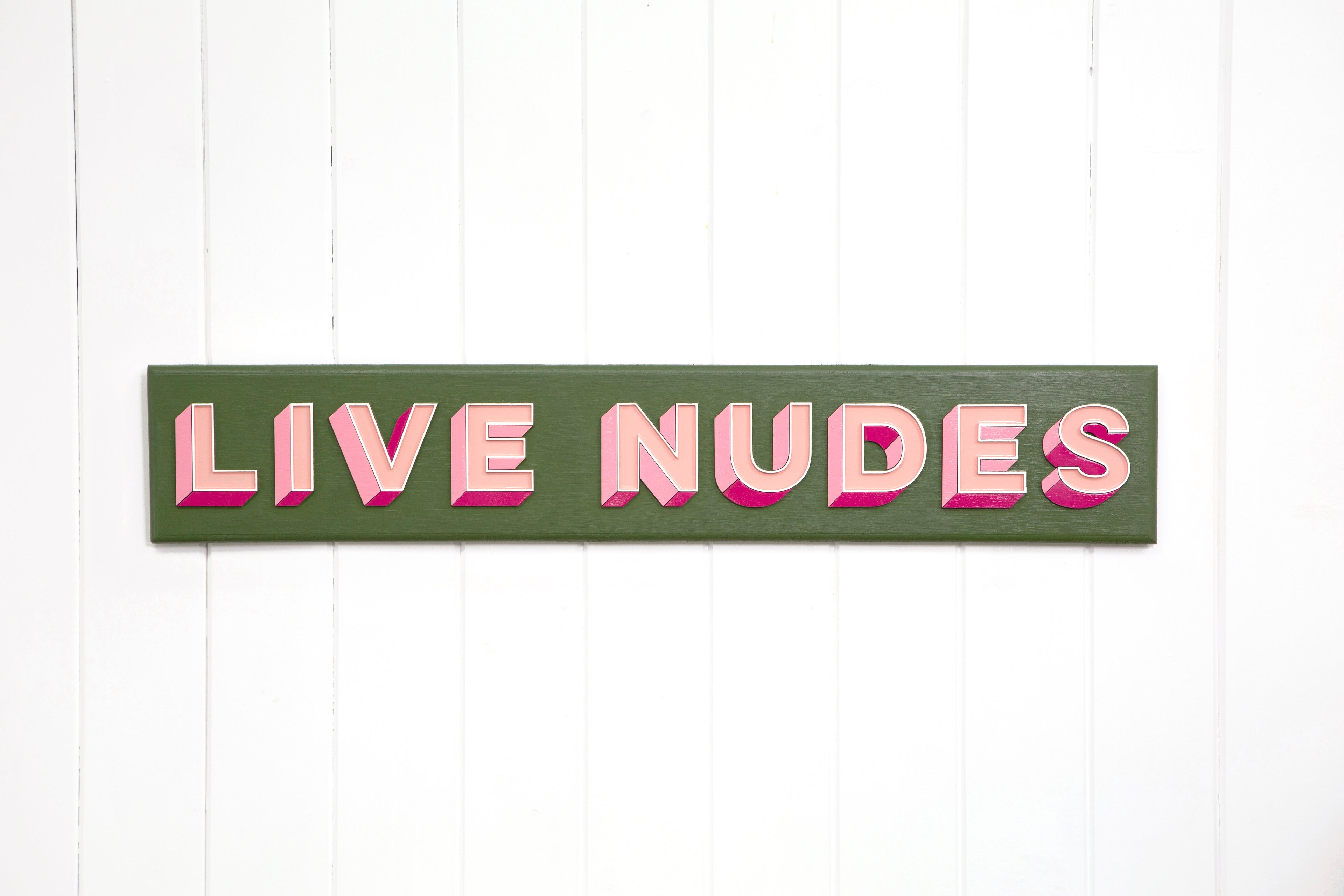 LIVE NUDES / PASTEL BLUE