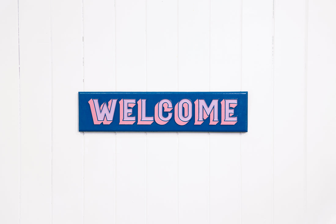 WELCOME / BLUE