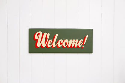 WELCOME / GREEN