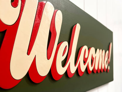WELCOME / GREEN