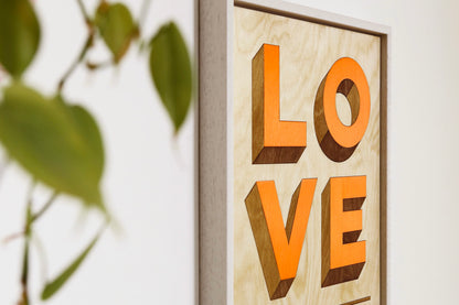 LOVE IS LOVE / ORANGE