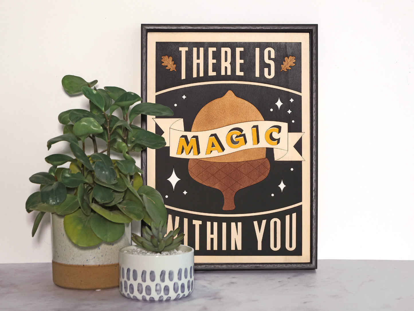 There Is Magic Within You Wooden Wall Art